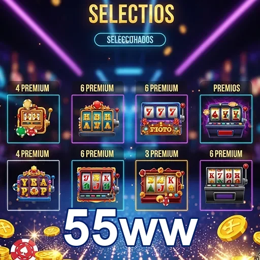 Pessoa usando smartphone para jogar no 55ww